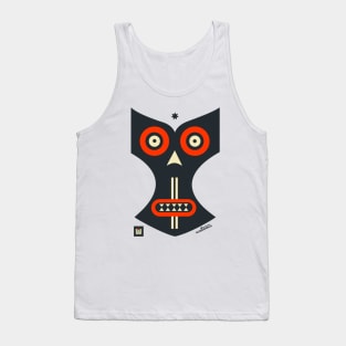 Crazy Face Mask Tank Top